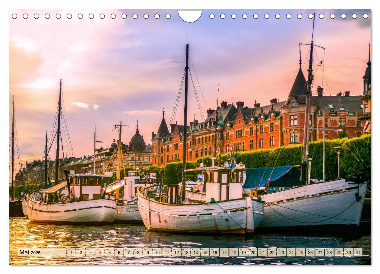 Bild: 9783435106059 | Stockholm - Maritime Ansichten (Wandkalender 2025 DIN A4 quer),...