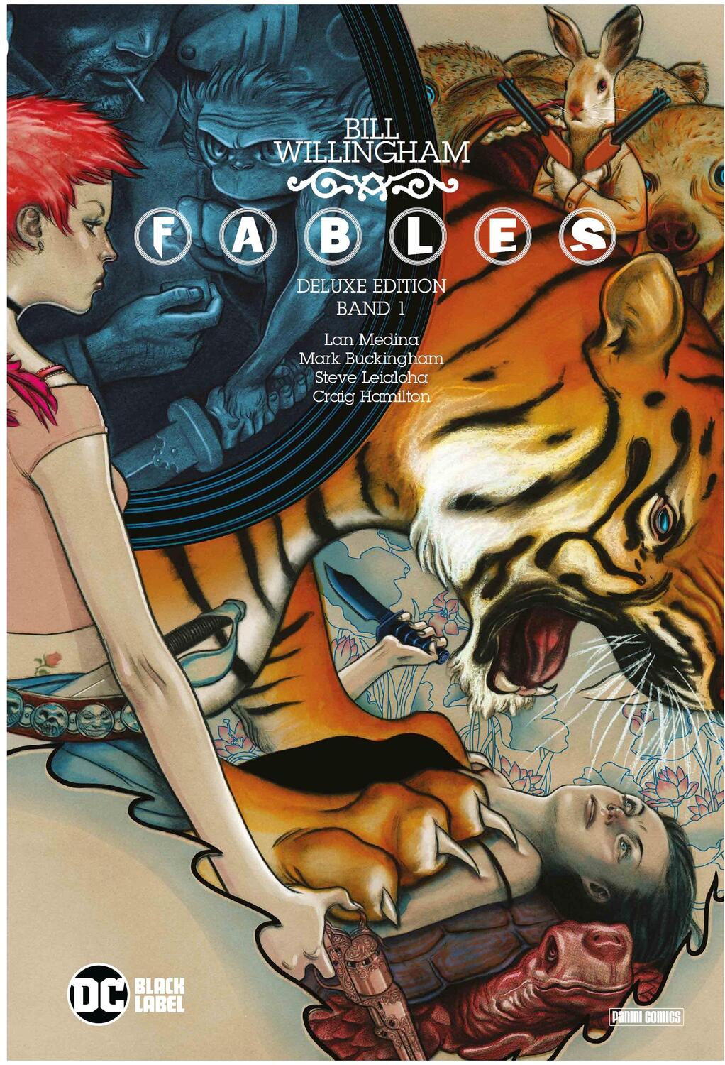 Cover: 9783741627750 | Fables (Deluxe Edition) | Bd. 1 | Bill Willingham (u. a.) | Buch