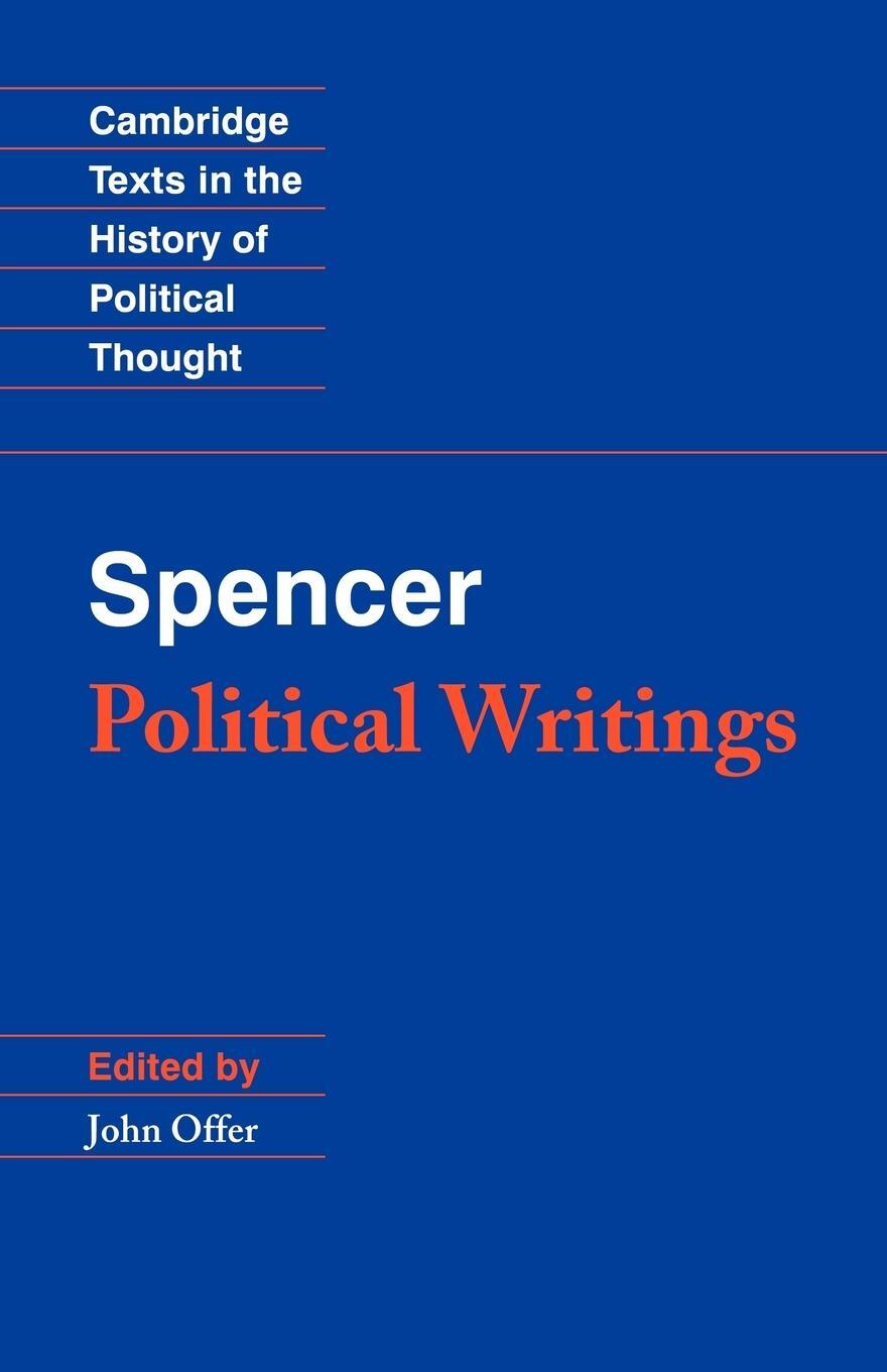 Cover: 9780521437400 | Spencer | Political Writings | Herbert Spencer | Taschenbuch | 2007