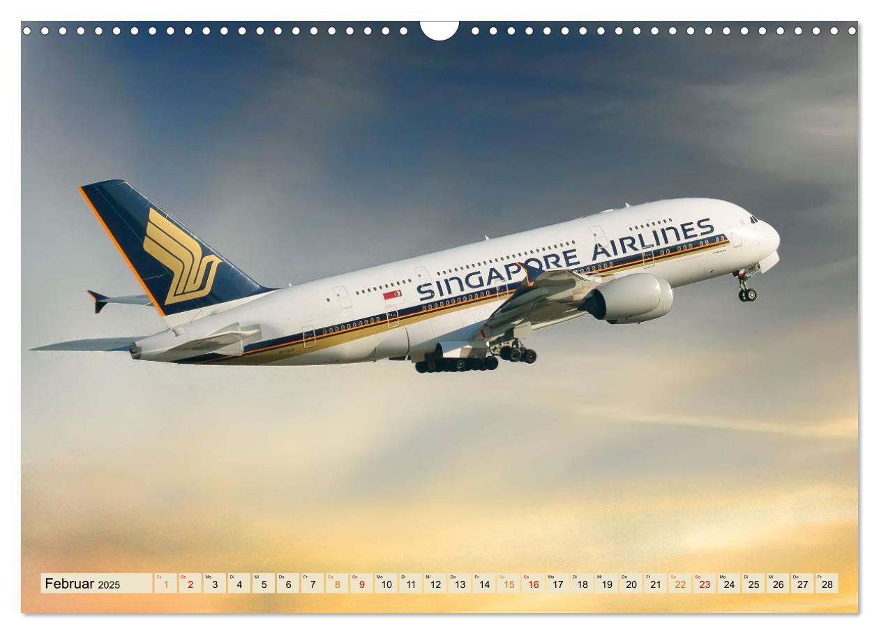 Bild: 9783383963704 | Flugzeuge - ab in den Urlaub (Wandkalender 2025 DIN A3 quer),...