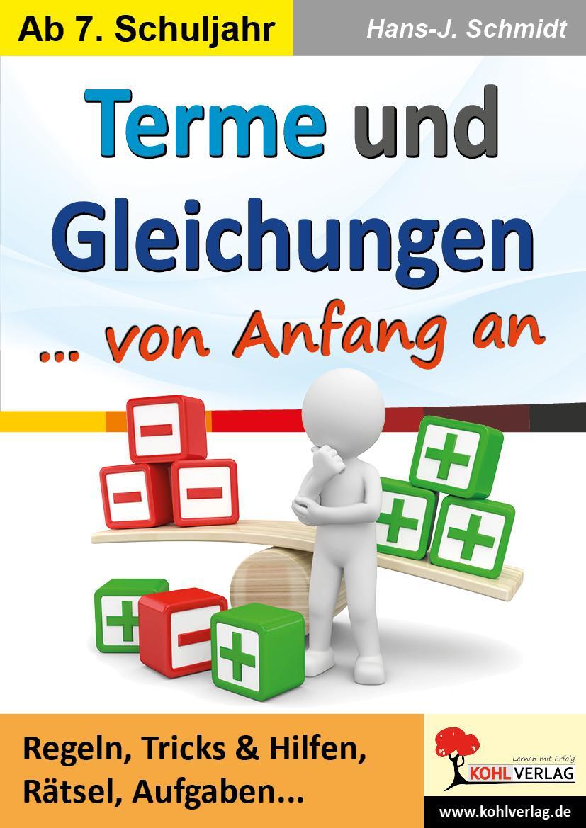 Cover: 9783960401582 | Terme und Gleichungen von Anfang an | Hans-J. Schmidt | Taschenbuch