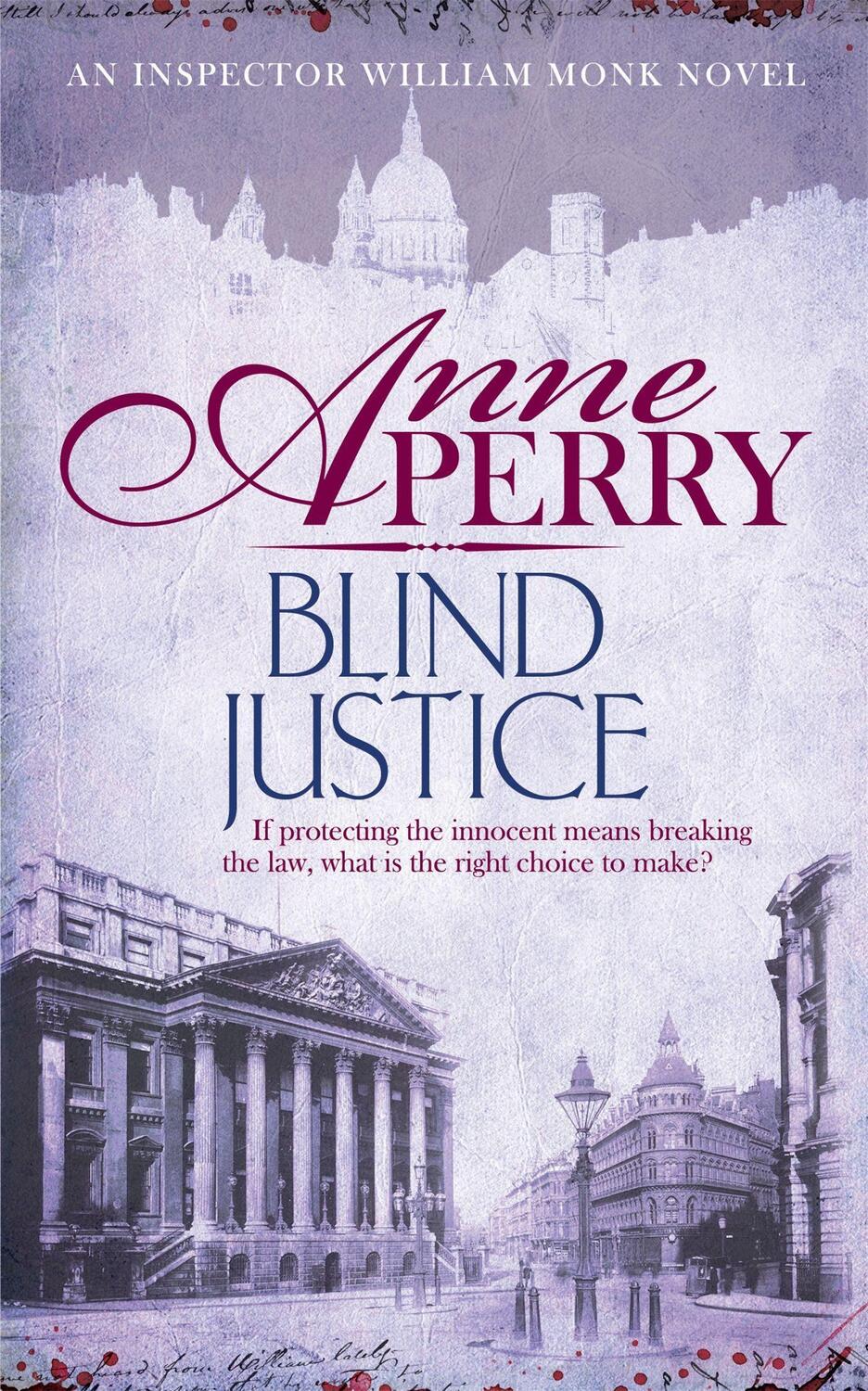 Cover: 9780755397150 | Blind Justice (William Monk Mystery, Book 19) | Anne Perry | Buch