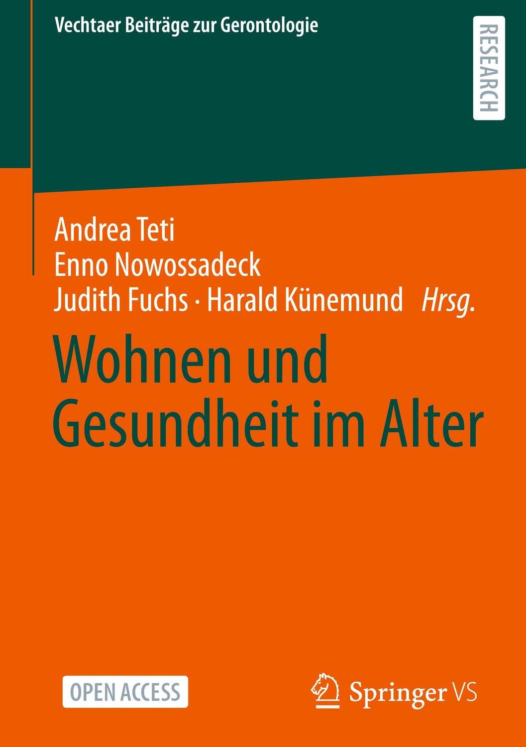 Cover: 9783658343859 | Wohnen und Gesundheit im Alter | Andrea Teti (u. a.) | Buch | IX