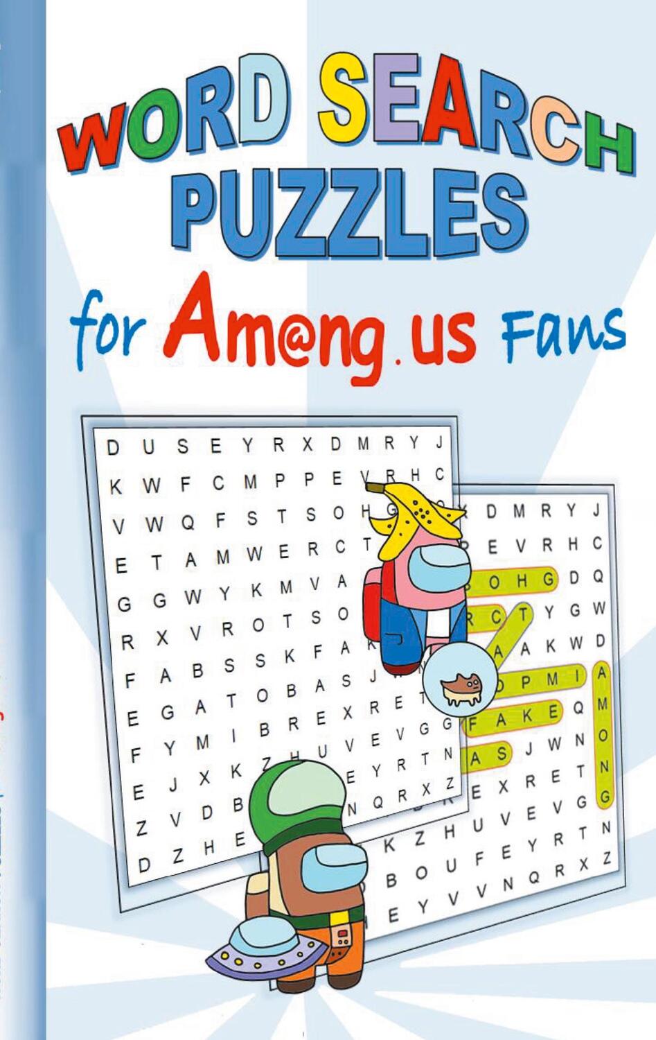 Cover: 9783752658583 | Word Search Puzzles for Am@ng.us Fans | Ricky Roogle | Taschenbuch