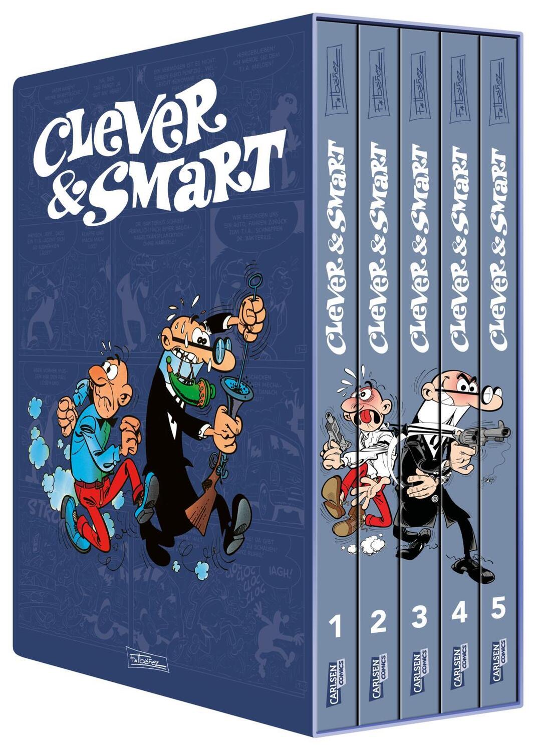 Cover: 9783551792709 | Clever und Smart: CLEVER UND SMART - Der Schuber | Francisco Ibáñez