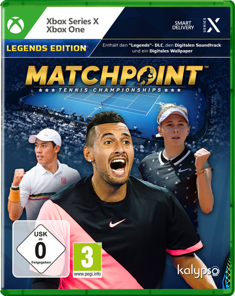 Cover: 4260458362594 | Matchpoint - Tennis Championships Legends Edition, 1 Xbox Series...