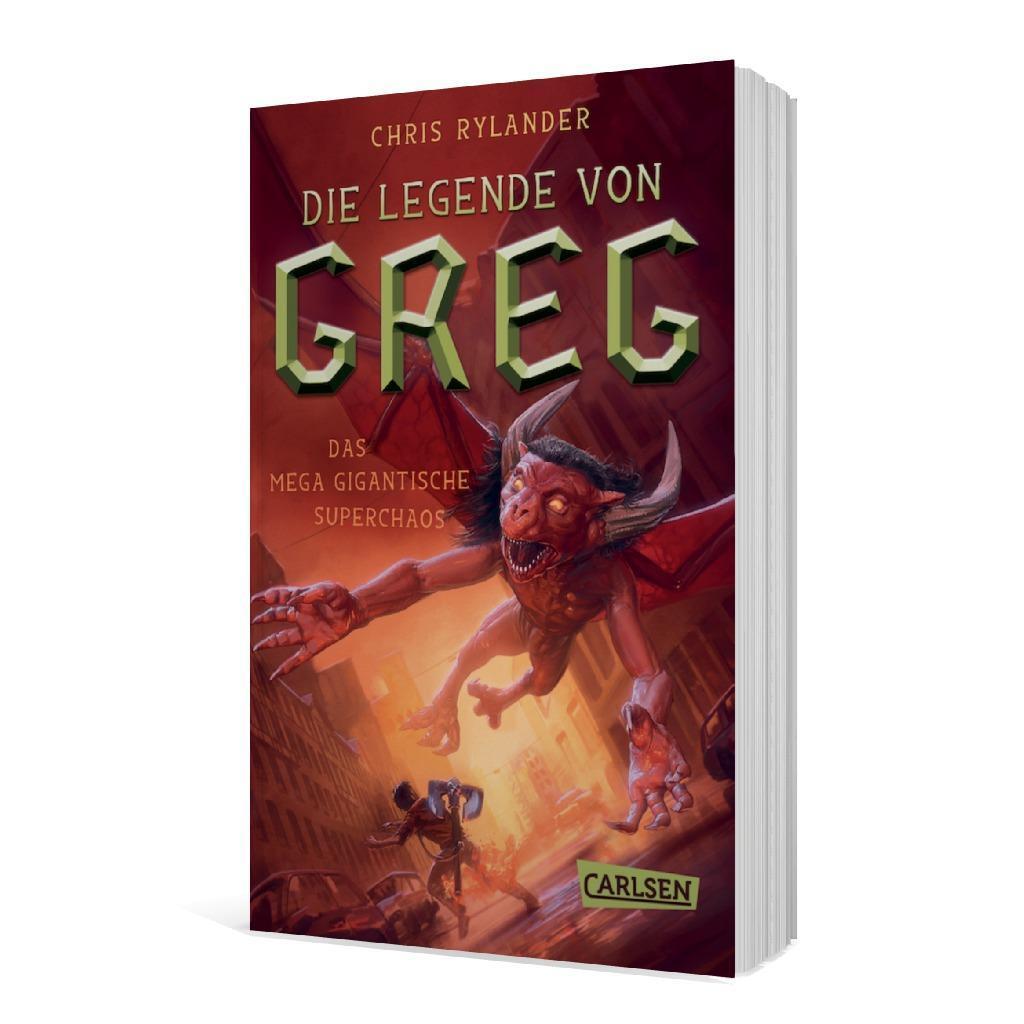 Bild: 9783551320933 | Die Legende von Greg 2: Das mega-gigantische Superchaos | Rylander