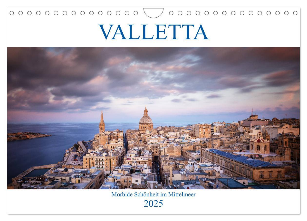 Cover: 9783435368204 | Valletta - Morbide Schönheit im Mittelmeer (Wandkalender 2025 DIN...