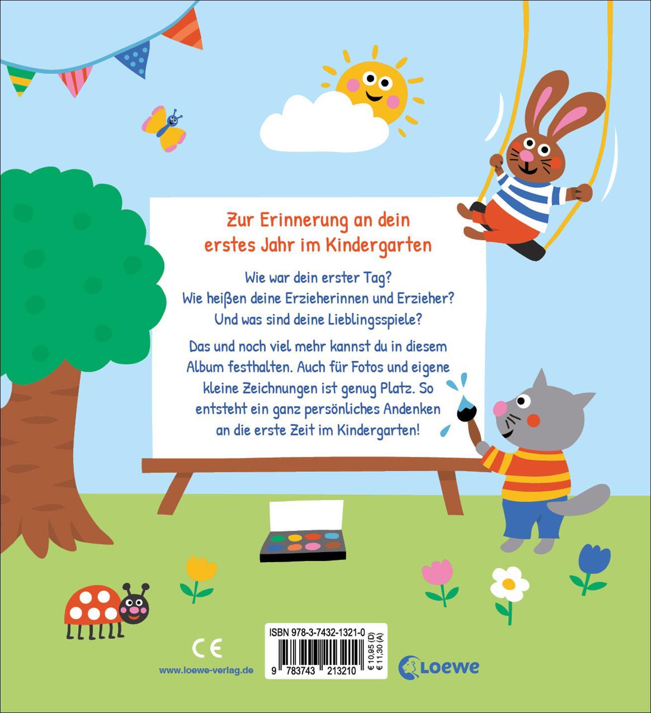 Rückseite: 9783743213210 | Hurra, ich bin ein Kindergartenkind! | Buch | Eintragbücher | Deutsch