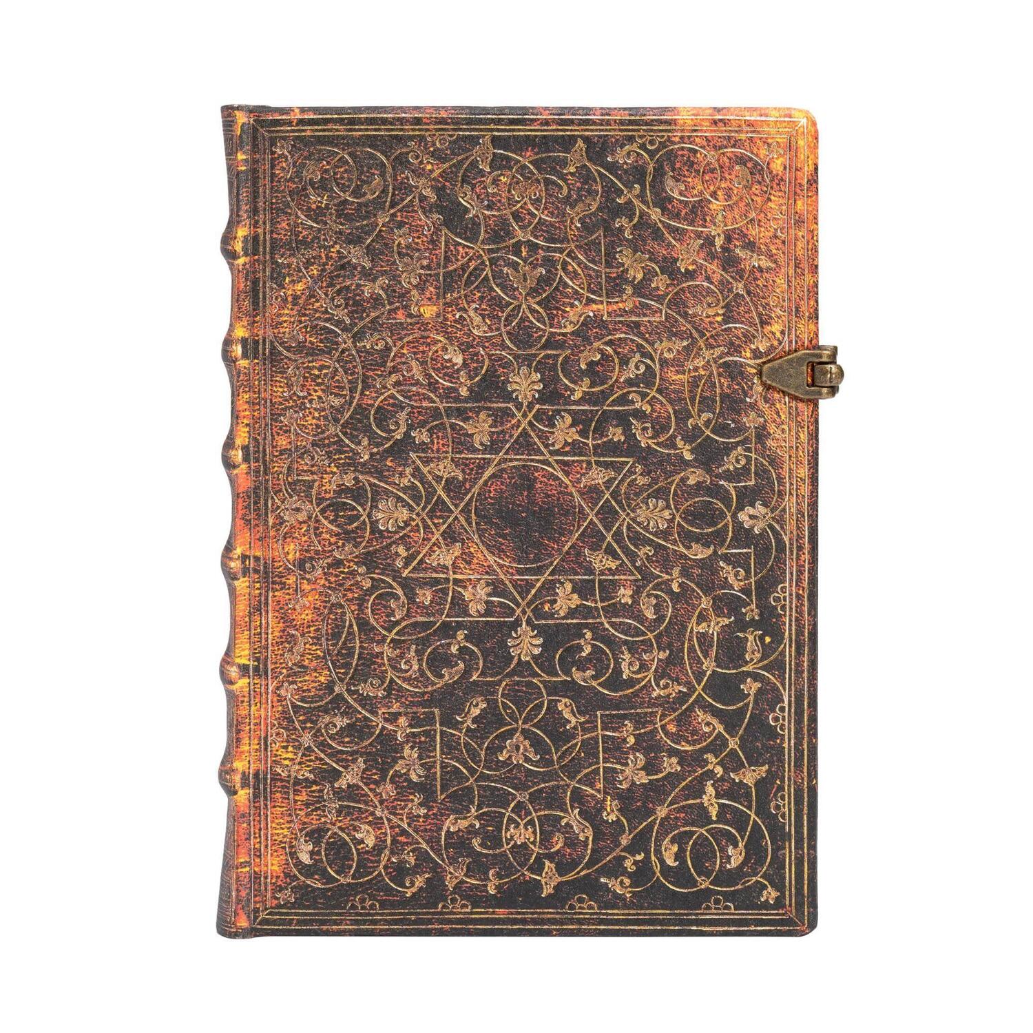 Cover: 9781439715963 | Paperblanks Grolier Grolier Ornamentali Hardcover MIDI Lined Clasp...