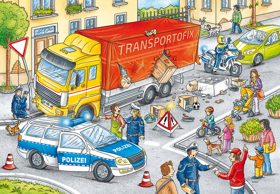 Bild: 4005556078141 | Ravensburger Kinderpuzzle - 07814 Helden im Einsatz - Puzzle für...