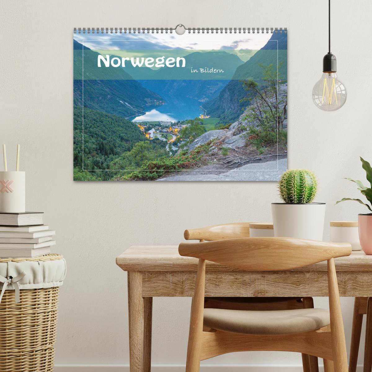 Bild: 9783435065950 | Norwegen in Bildern (Wandkalender 2025 DIN A3 quer), CALVENDO...