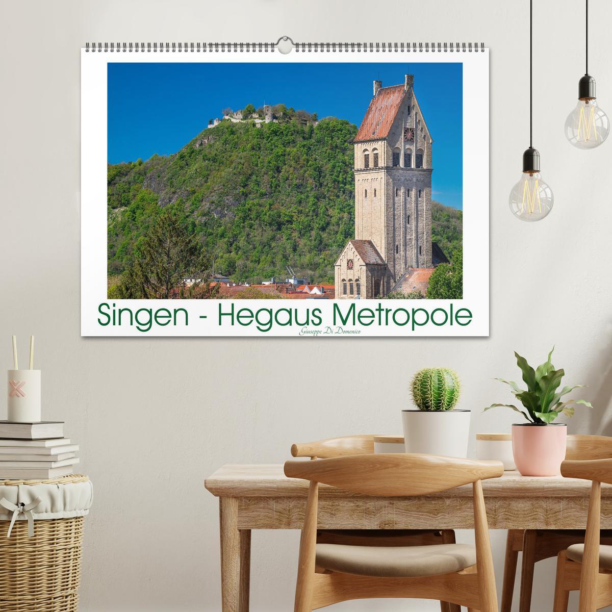 Bild: 9783457142363 | Singen - Hegaus Metropole (Wandkalender 2025 DIN A2 quer), CALVENDO...