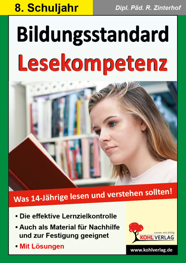 Cover: 9783866328334 | Bildungsstandard Lesekompetenz - Was 14-jährige lesen und verstehen...