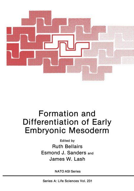 Cover: 9781461365310 | Formation and Differentiation of Early Embryonic Mesoderm | Buch