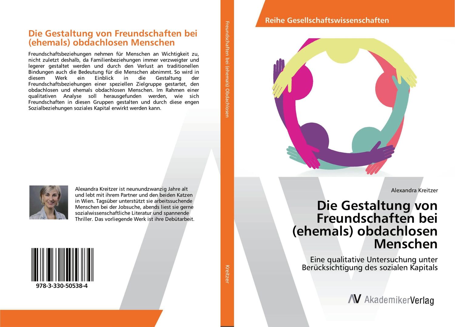 Cover: 9783330505384 | Die Gestaltung von Freundschaften bei (ehemals) obdachlosen Menschen