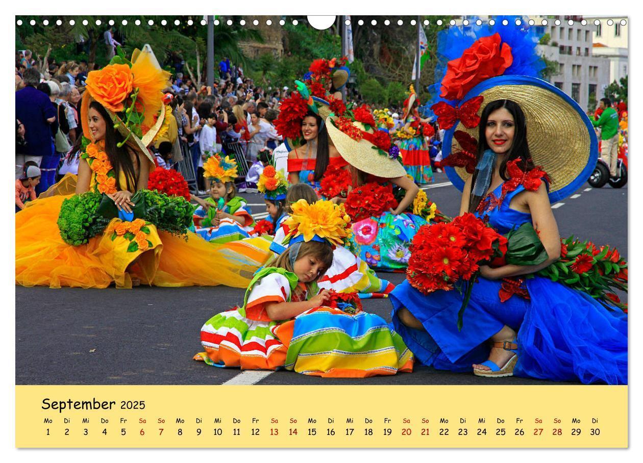 Bild: 9783435457366 | Blumenfest auf Madeira (Wandkalender 2025 DIN A3 quer), CALVENDO...