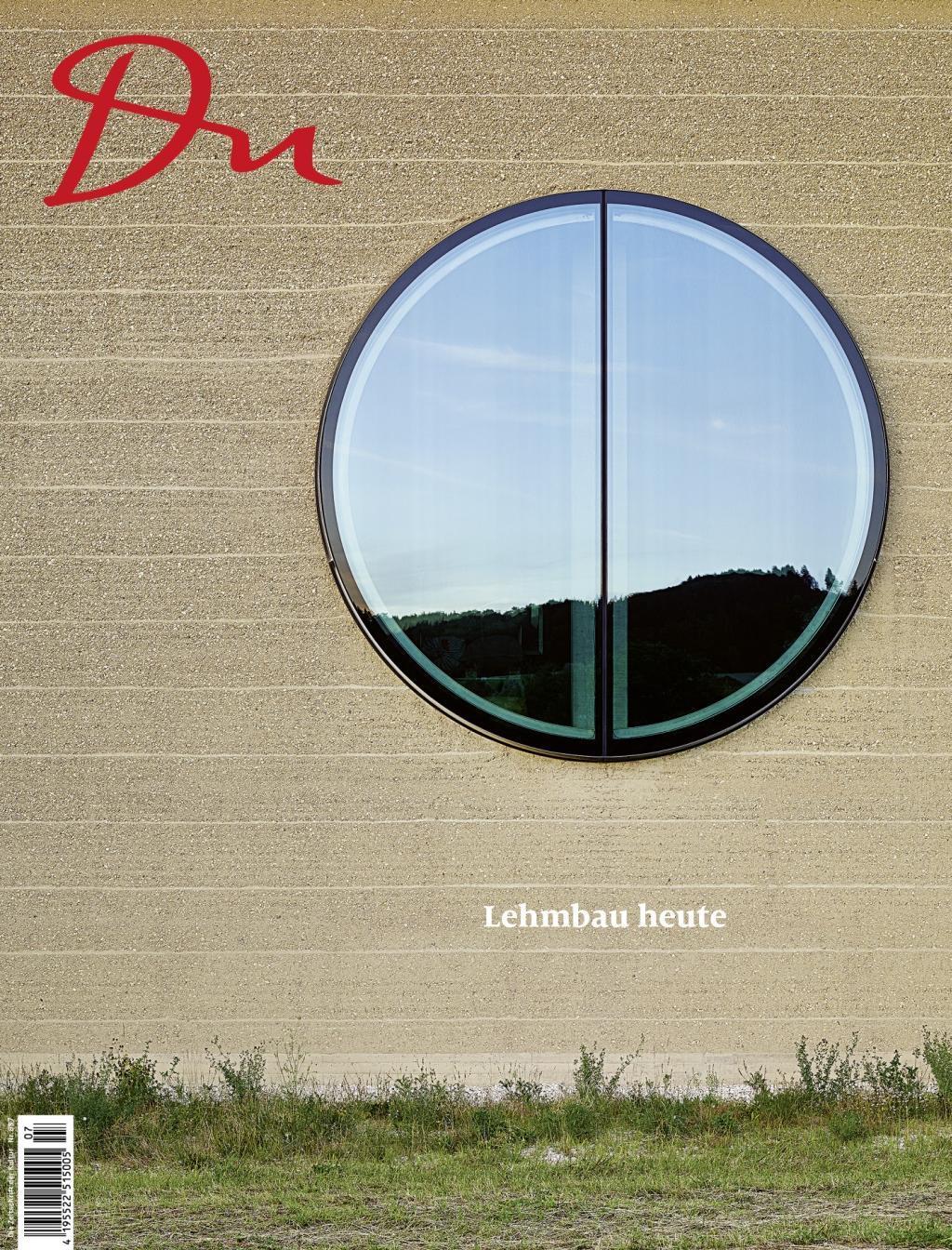 Cover: 9783905931860 | Lehmbau heute | Du Kulturmagazin 887 | Wiegelmann | Taschenbuch | 2018