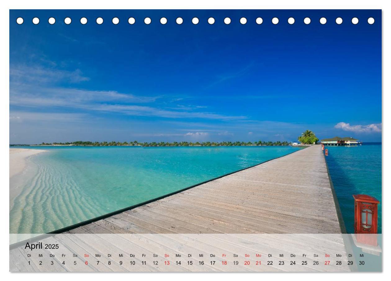 Bild: 9783435622719 | Südseeträume. Paradiese im Pazifik (Tischkalender 2025 DIN A5...