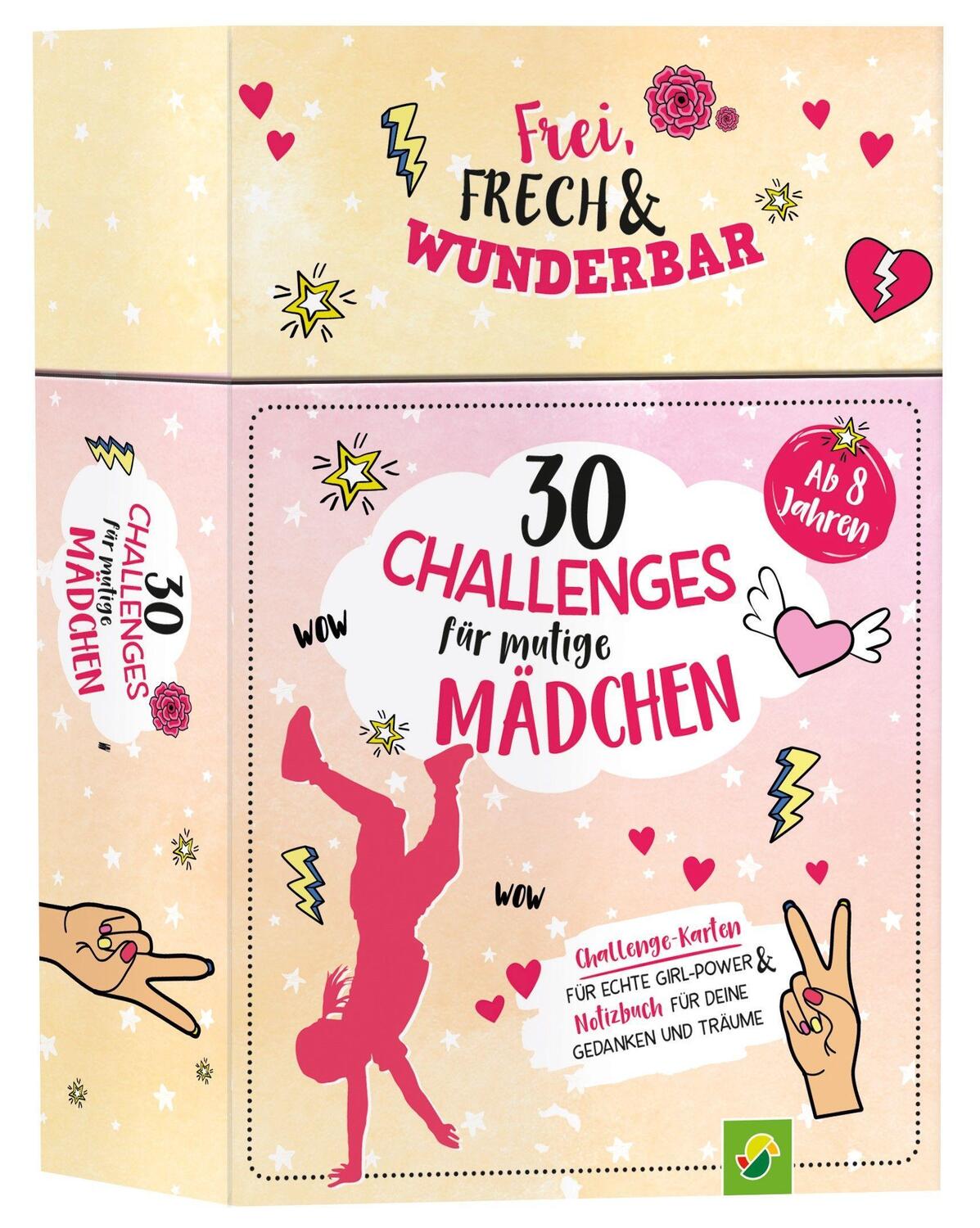 Cover: 9783849929626 | 30 Challenges für mutige Mädchen - Frei, frech, wunderbar - für...