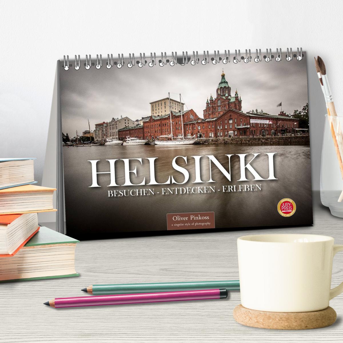 Bild: 9783435572526 | Helsinki / Besuchen - Entdecken - Erleben (Tischkalender 2025 DIN...