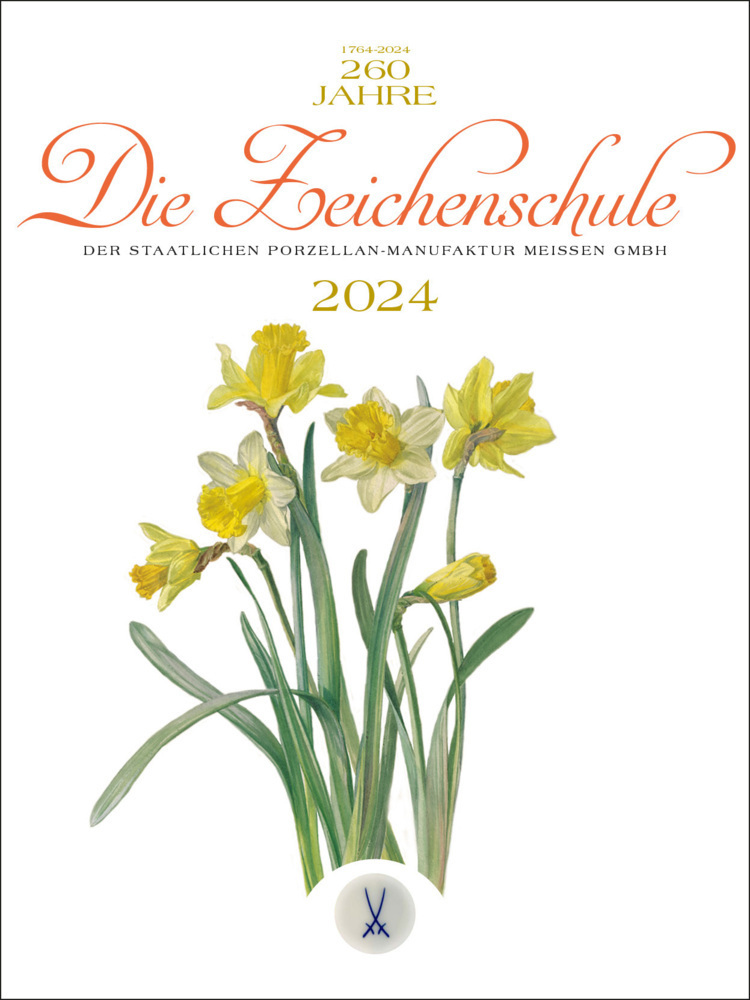 Cover: 9783907347133 | Die Zeichenschule 2024 - Porzellan Edition | Dirk Kohl | Kalender