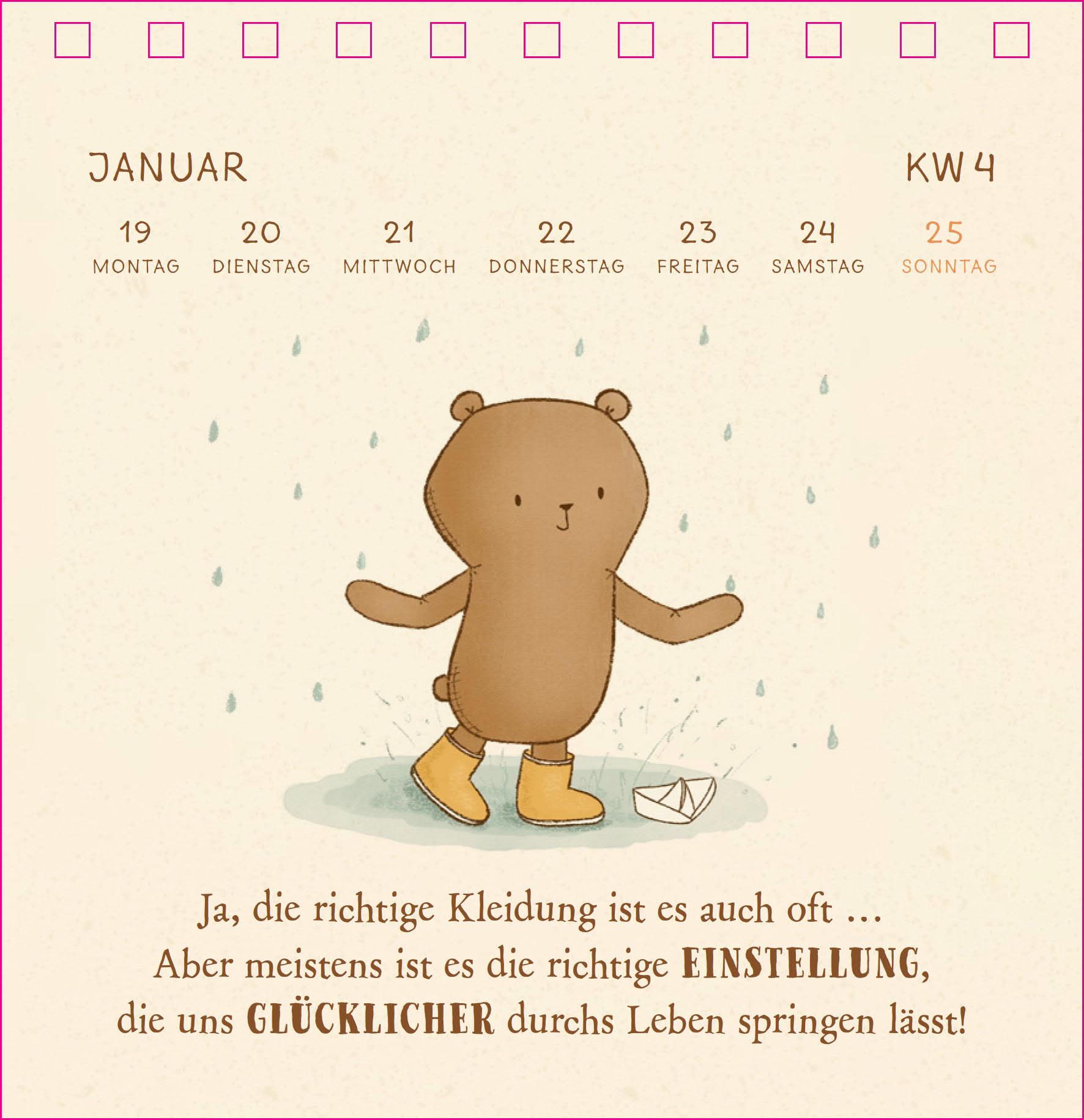 Bild: 9783833910036 | Mister O'Lui Tischkalender 2026 - Das kleine Glück für zwischendurch