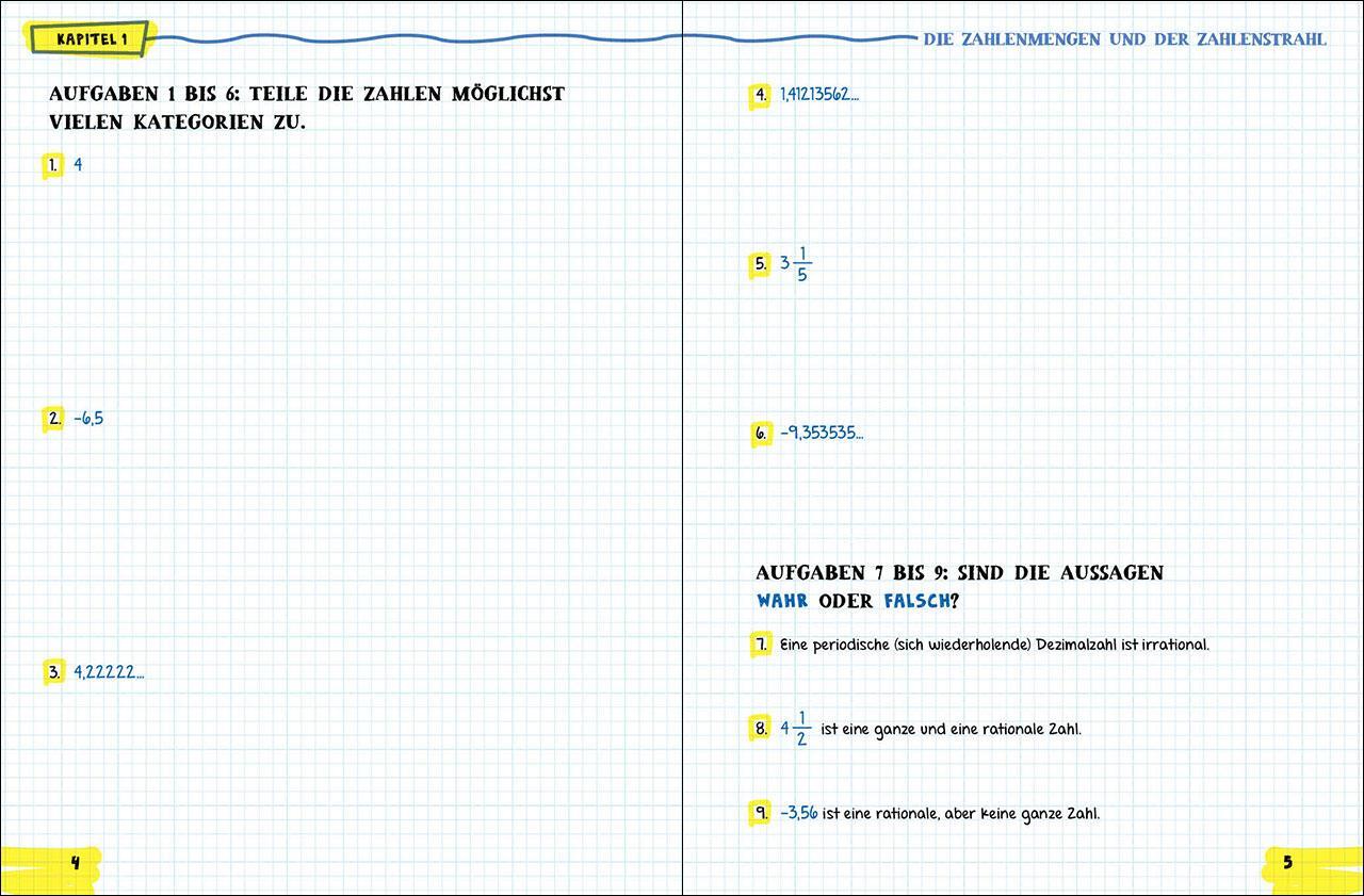 Bild: 9783743215535 | Big Fat Workbook - Alle Übungen, die du für Mathe brauchst | Rätseln