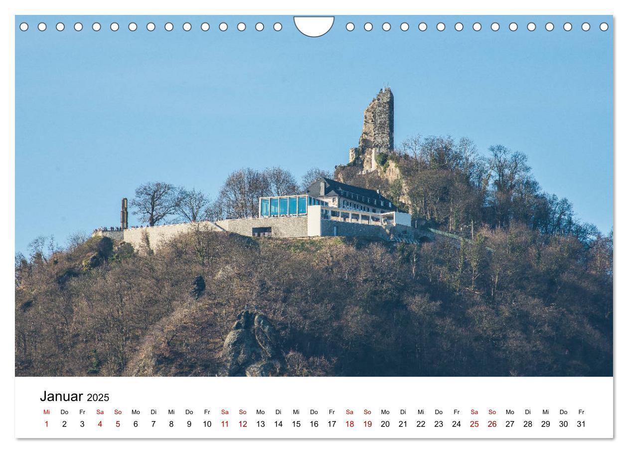 Bild: 9783435451227 | Höhepunkte des Siebengebirges (Wandkalender 2025 DIN A4 quer),...