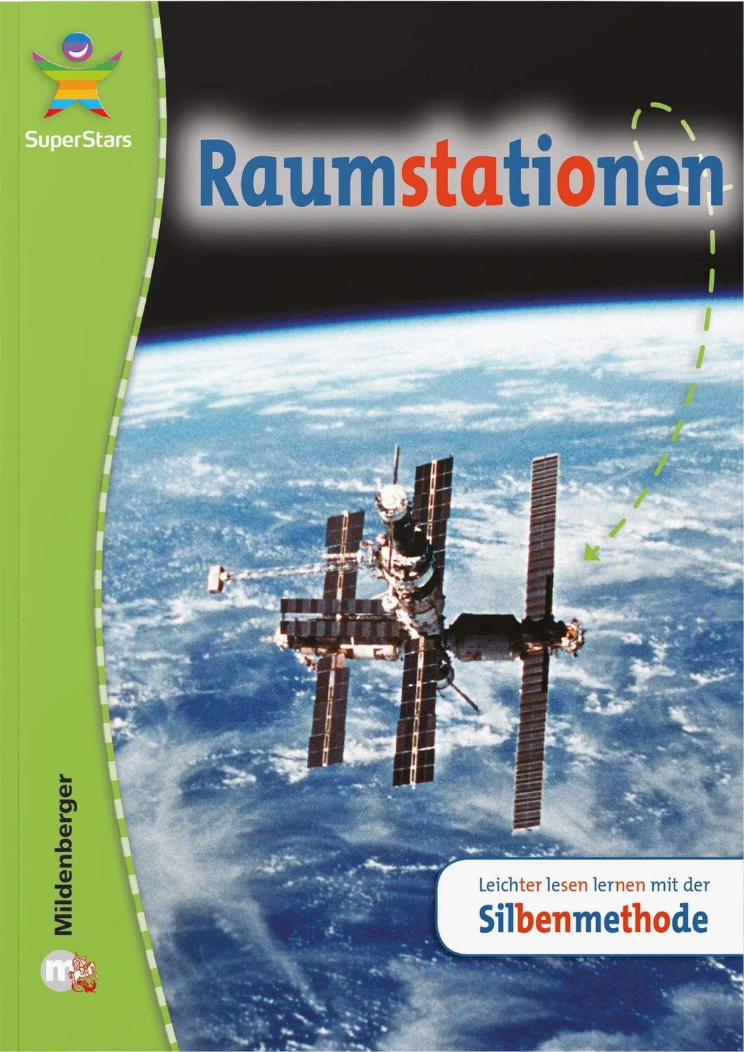 Cover: 9783619242214 | SuperStars - Sachtexte | Raumstationen | Julienne Laidlaw | Buch