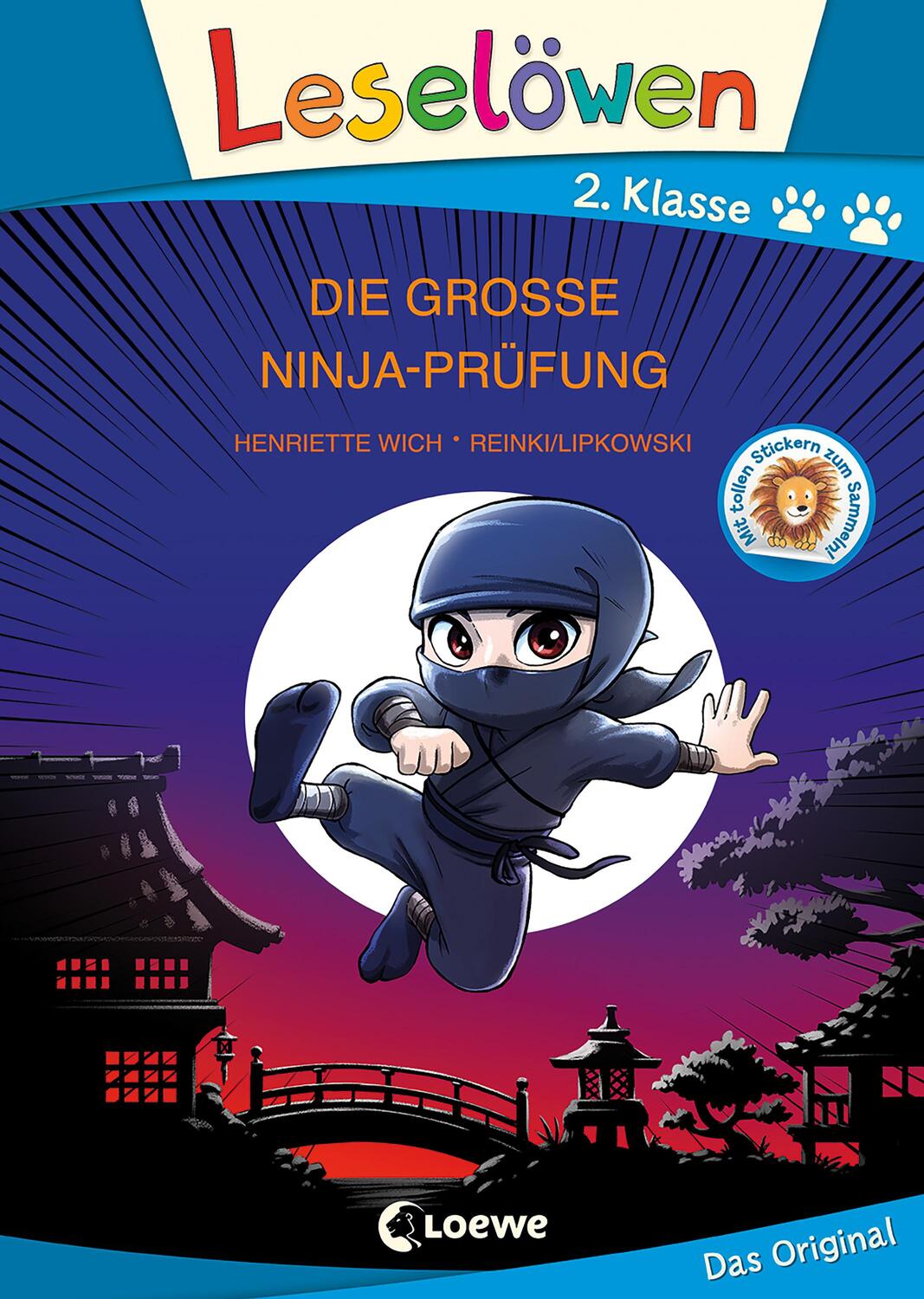 Cover: 9783743208629 | Leselöwen 2. Klasse - Die große Ninja-Prüfung (Großbuchstabenausgabe)