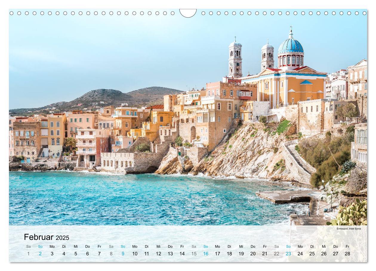 Bild: 9783435174973 | Griechenland - Inselparadies in Europa (Wandkalender 2025 DIN A3...