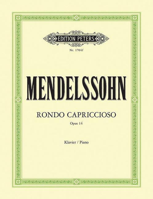 Cover: 9790014007485 | Rondo Capriccioso Op. 14: Sheet | Taschenbuch | Edition Peters | 2022