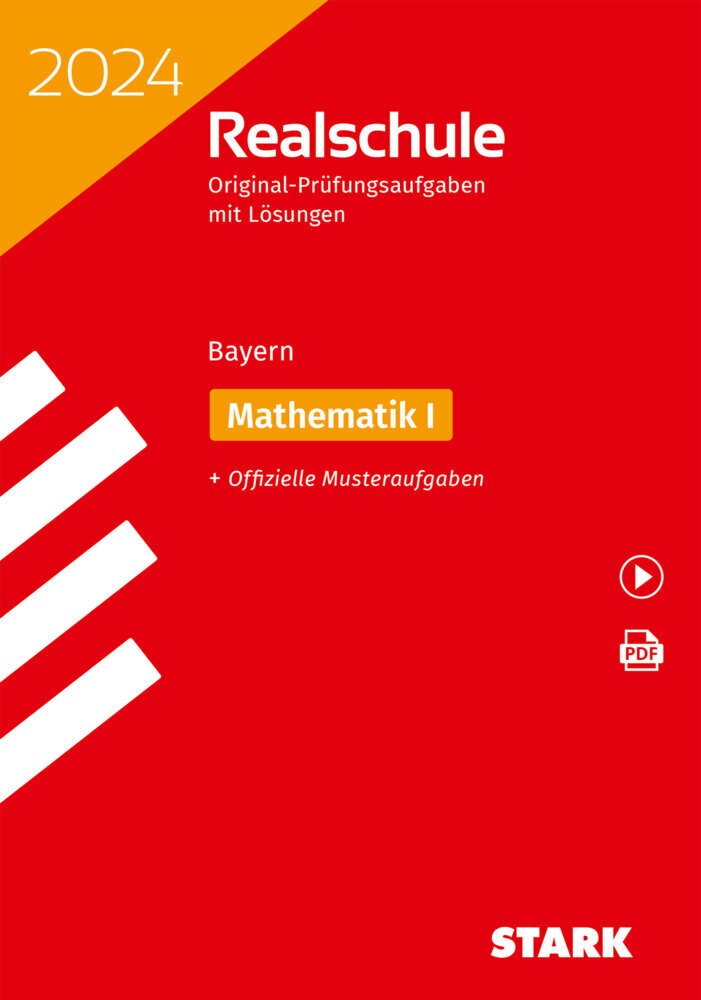 Cover: 9783849058661 | STARK Original-Prüfungen Realschule 2024 - Mathematik I - Bayern,...