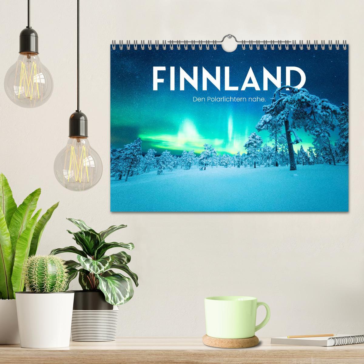 Bild: 9783435001095 | Finnland - Den Polarlichtern nahe. (Wandkalender 2025 DIN A4 quer),...