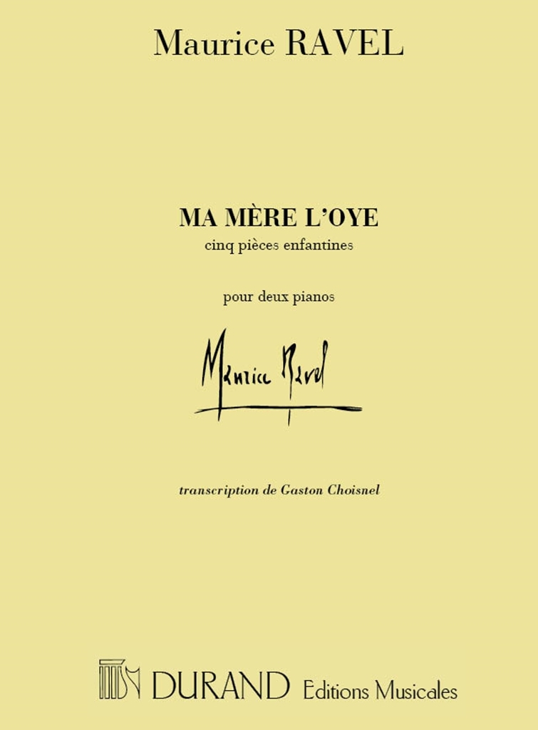 Cover: 9790044075331 | Ma mere l'oye 5 pièces enfantines transcription pour 2 pianos | Ravel