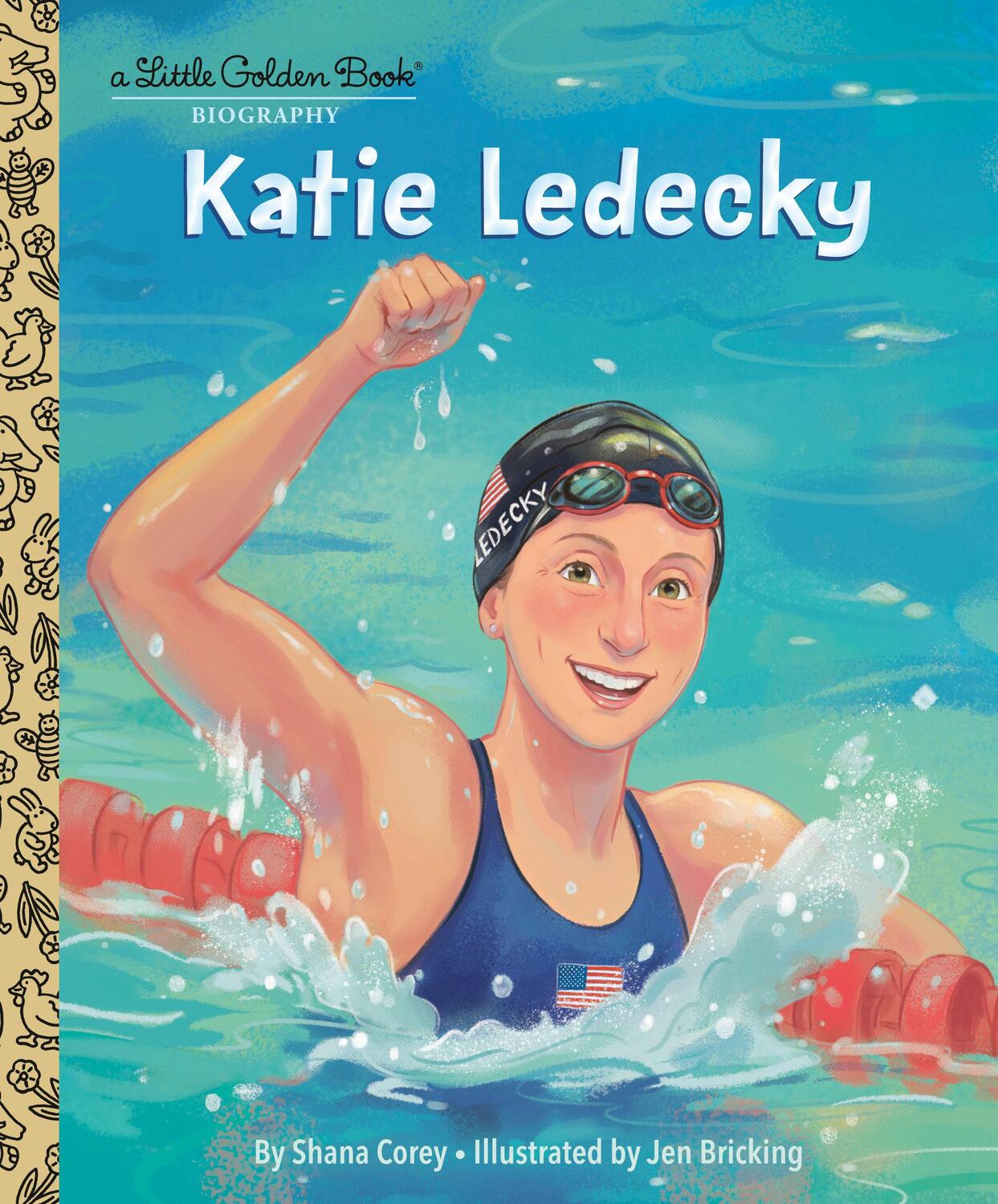 Cover: 9780593706251 | Katie Ledecky: A Little Golden Book Biography | Shana Corey | Englisch