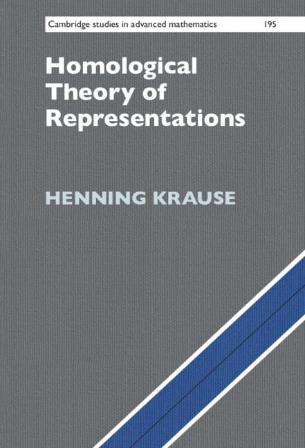 Cover: 9781108838894 | Homological Theory of Representations | Henning Krause | Buch | 2021