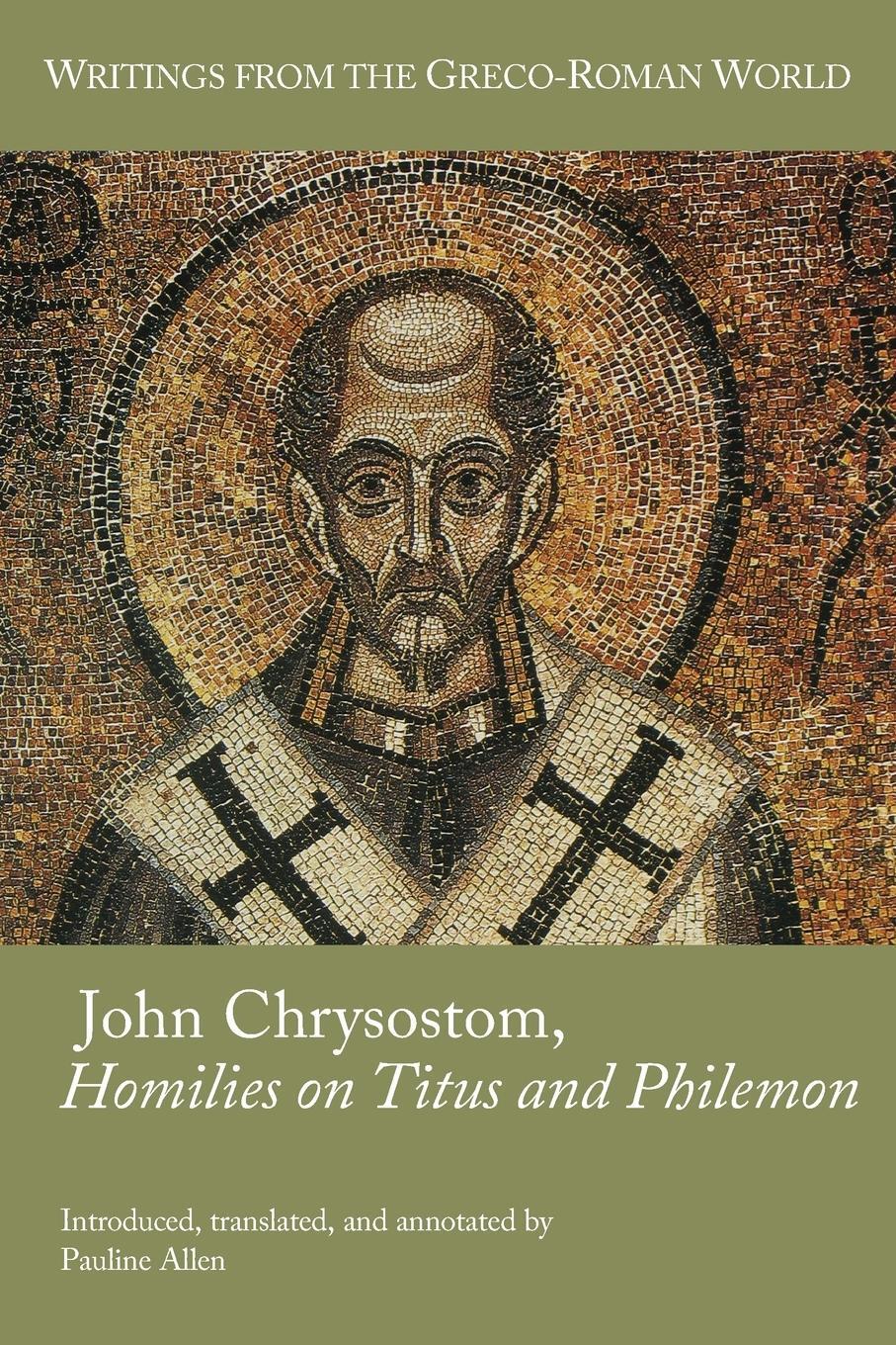 Cover: 9781628374964 | John Chrysostom, Homilies on Titus and Philemon | Pauline Allen | Buch