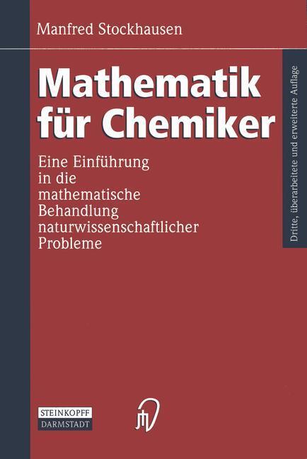 Cover: 9783798510258 | Mathematik für Chemiker | Manfred Stockhausen | Taschenbuch | X | 1995