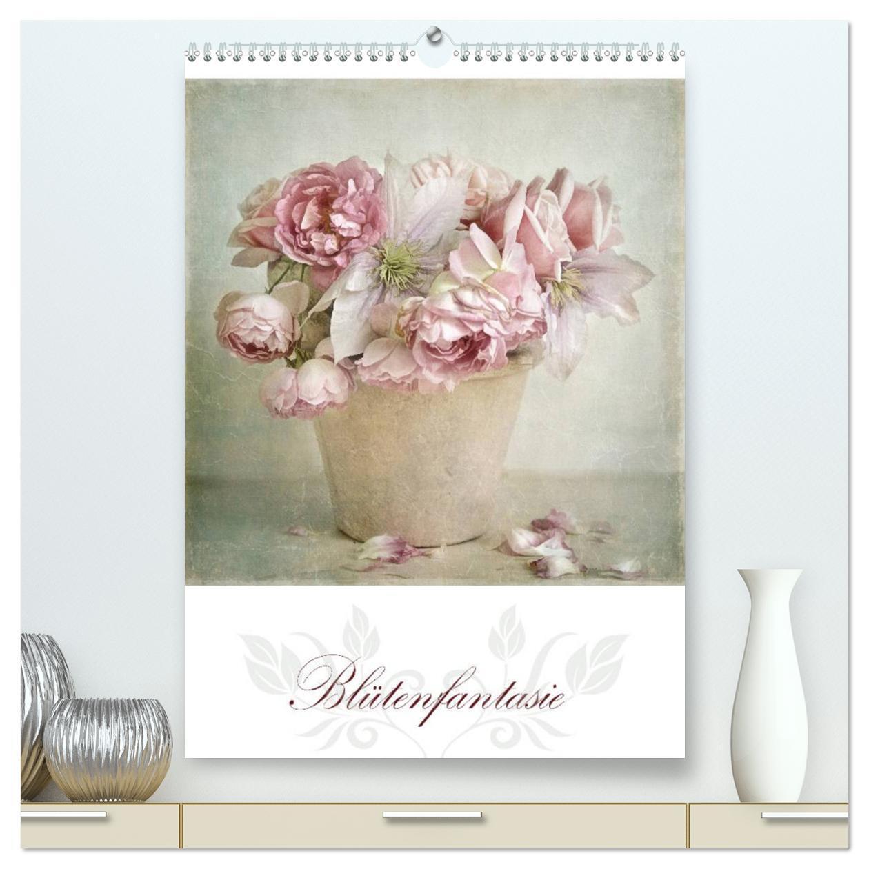 Cover: 9783383457432 | Blütenfantasie (hochwertiger Premium Wandkalender 2024 DIN A2...