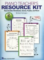 Cover: 9781423489573 | Piano Teacher's Resource Kit: Reproducible Worksheets, Games,...