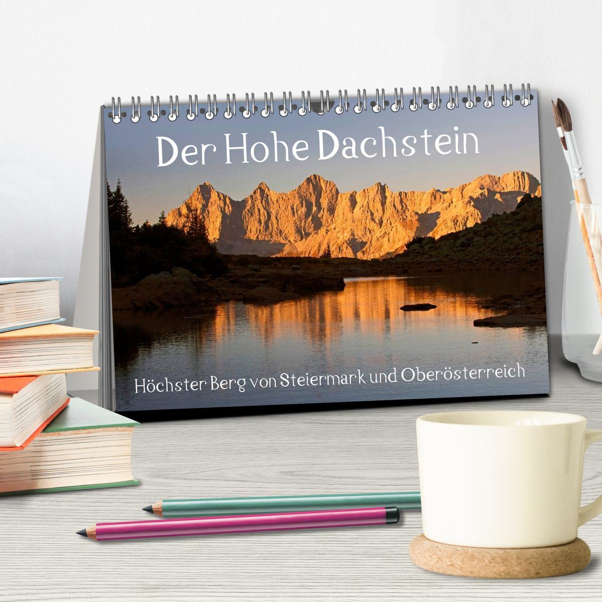 Bild: 9783435466054 | Der Hohe Dachstein (Tischkalender 2025 DIN A5 quer), CALVENDO...