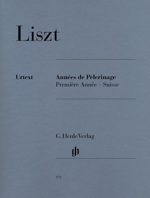 Cover: 9790201801735 | Liszt, Franz - Années de Pèlerinage, Première Année - Suisse
