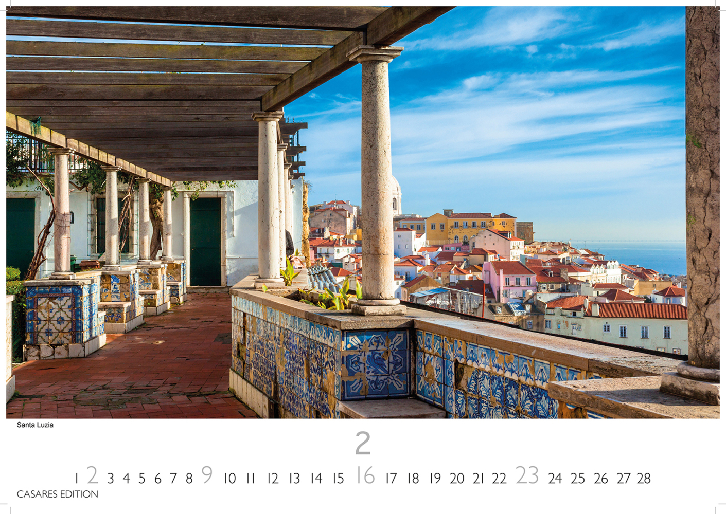 Bild: 9781835240717 | Lissabon 2025 S 24x35 cm | Kalender | 14 S. | Deutsch | 2025