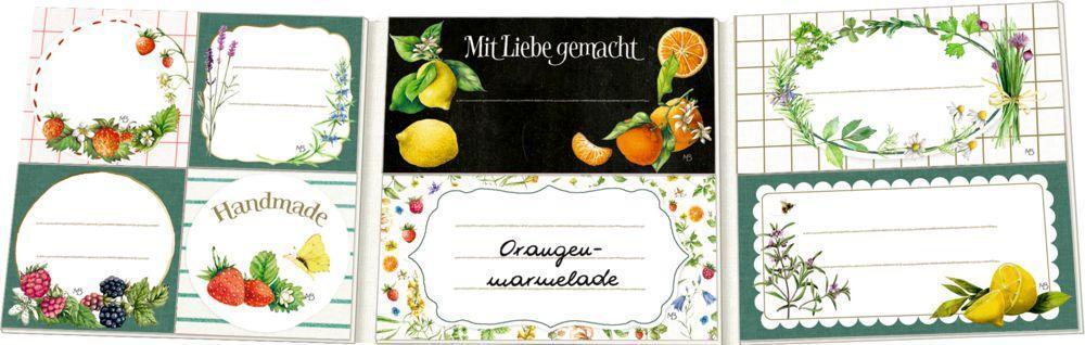 Bild: 4050003721385 | Etikettenbüchlein - Einmach-Etiketten (Marjolein Bastin) | Taschenbuch