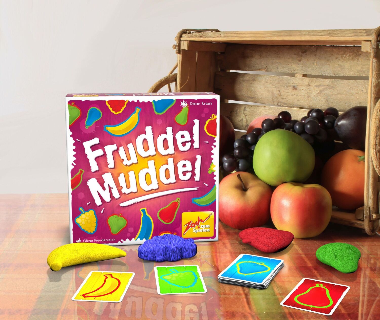 Bild: 4015682051680 | Fruddel Muddel | Für 2 -5 Spieler. Spieldauer: 15 Minuten | Daan Kreek