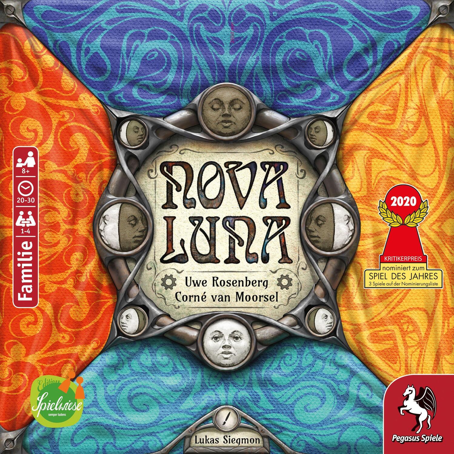 Cover: 4250231725357 | Nova Luna (Edition Spielwiese) *Nominiert Spiel des Jahres 2020*