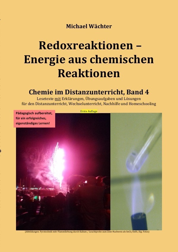 Cover: 9783753165028 | Redoxreaktionen - Energie aus chemischen Reaktionen | Michael Wächter