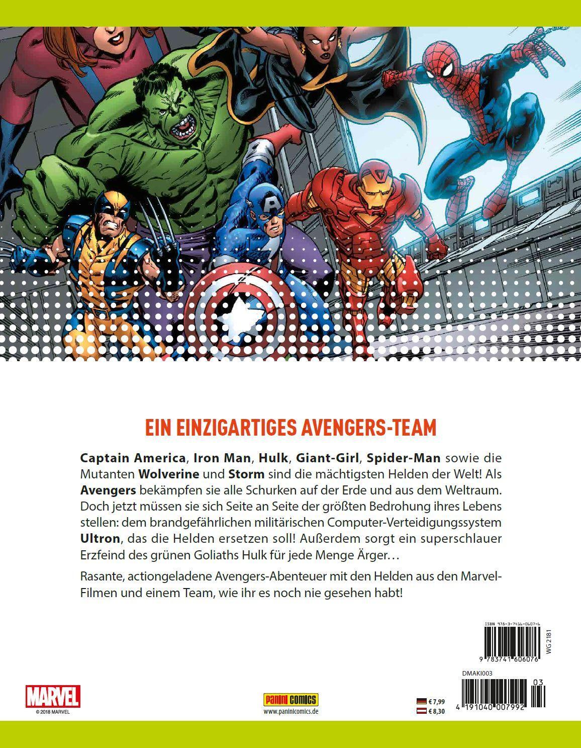 Rückseite: 9783741606076 | Marvel Kids: Avengers | Jeff Parker (u. a.) | Taschenbuch | 48 S.